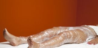 Body-Wrapping Cellulite Behandlung