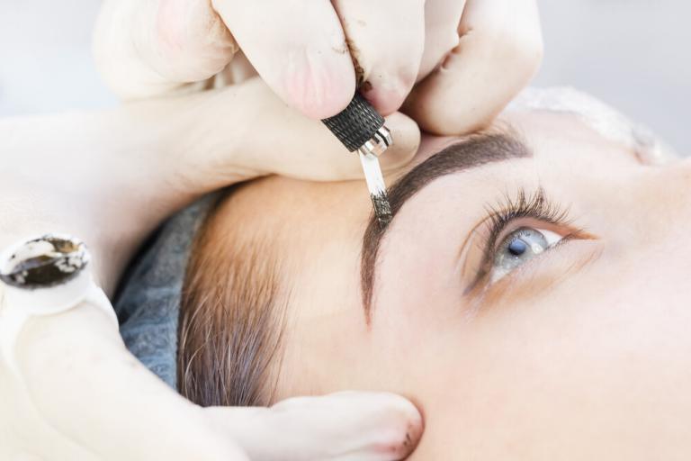 S12 Microblading-Nadeln 50 Stück – 0,18 Mm, Steril, Für Augenbrauen & Permanentes Make-up