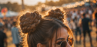 Braided Space Buns Der TikTok-Trend, der auch nach vier Stunden Open Air noch sitzt