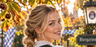 Bavarian Bubble Braid Die Wiesn-Frisur, die in 5 Minuten sitzt und bis zum letzten Maß hält