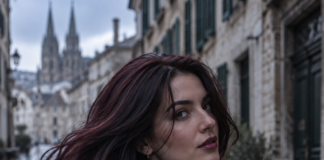 Haarfarben-Trend Merlot Brunette