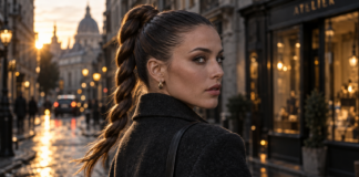 Rope Braid Ponytail Der Zopf, der windige Herbstnächte übersteht