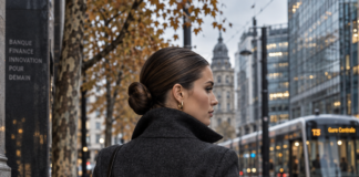 Weatherproof Low Knot Der Büro-Dutt, dem Herbstwind nichts anhaben kann