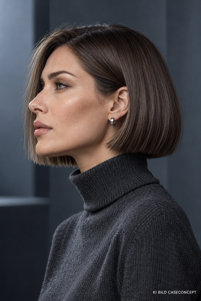 Cashmere Mocha Brunette Warum dieses matte Mokka-Braun jetzt jeden Herbst-Bob veredelt