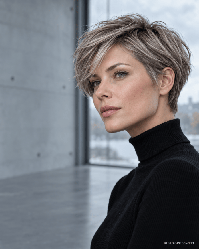 Frosted Taupe Blonde Warum dieses eisige Dunkelblond jetzt jede Kurzhaarfrisur veredelt Frosted Taupe Blonde Warum dieses eisige Dunkelblond jetzt jede Kurzhaarfrisur veredelt