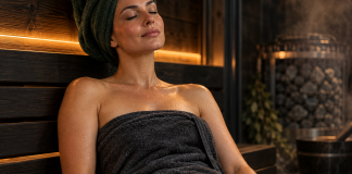 Sauna Hair Shield Warum Saunagänger ihre Haarkur jetzt mit in die Kabine nehmen