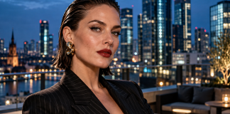 Slicked-Back Wet Bob Der Trick der Stylisten, mit dem der Wet Look ohne Gel-Kruste den ganzen Abend hält
