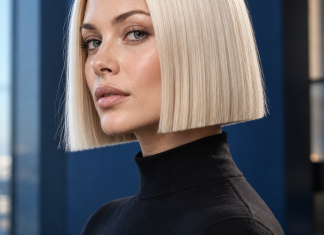Structured Box Bob: Warum dieser stumpfe Kinn-Bob feines Haar plötzlich doppelt so dicht wirken lässt